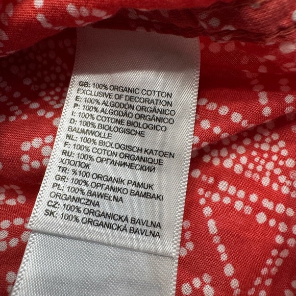 The North Face Women’s Patchwork Red White Lightweight Cotton Tank Top Size M - Picture 3 of 6